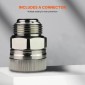 Αντλία μεταφοράς καυσίμου VEVOR, 12V DC 20 GPM 1/4 HP, αντλία εξαγωγής βενζίνης με αυτόματο ακροφύσιο, σωλήνας εκκένωσης και σωλήνα αναρρόφησης για μείγματα βενζίνης, ντίζελ, κηροζίνης, αιθανόλης και μεθανόλης και βιοντίζελ