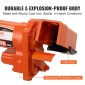 Αντλία μεταφοράς καυσίμου VEVOR, 12V DC 20 GPM 1/4 HP, αντλία εξαγωγής βενζίνης από χυτοσίδηρο υψηλής ροής με σχέδιο κιβωτίου συλλογής καυσίμου για βενζίνη, ντίζελ, κηροζίνη, μείγματα αιθανόλης και μεθανόλης και βιοντίζελ