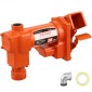 Αντλία μεταφοράς καυσίμου VEVOR, 12V DC 20 GPM 1/4 HP, αντλία εξαγωγής βενζίνης από χυτοσίδηρο υψηλής ροής με σχέδιο κιβωτίου συλλογής καυσίμου για βενζίνη, ντίζελ, κηροζίνη, μείγματα αιθανόλης και μεθανόλης και βιοντίζελ