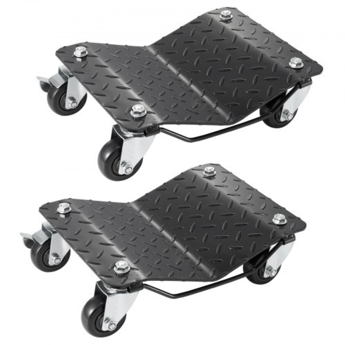 VEVOR Car Dolly Wheel Tire Dolly 2 ΤΕΜ. Heavy Duty Skate Auto Repair Dolly 1360,8 kg