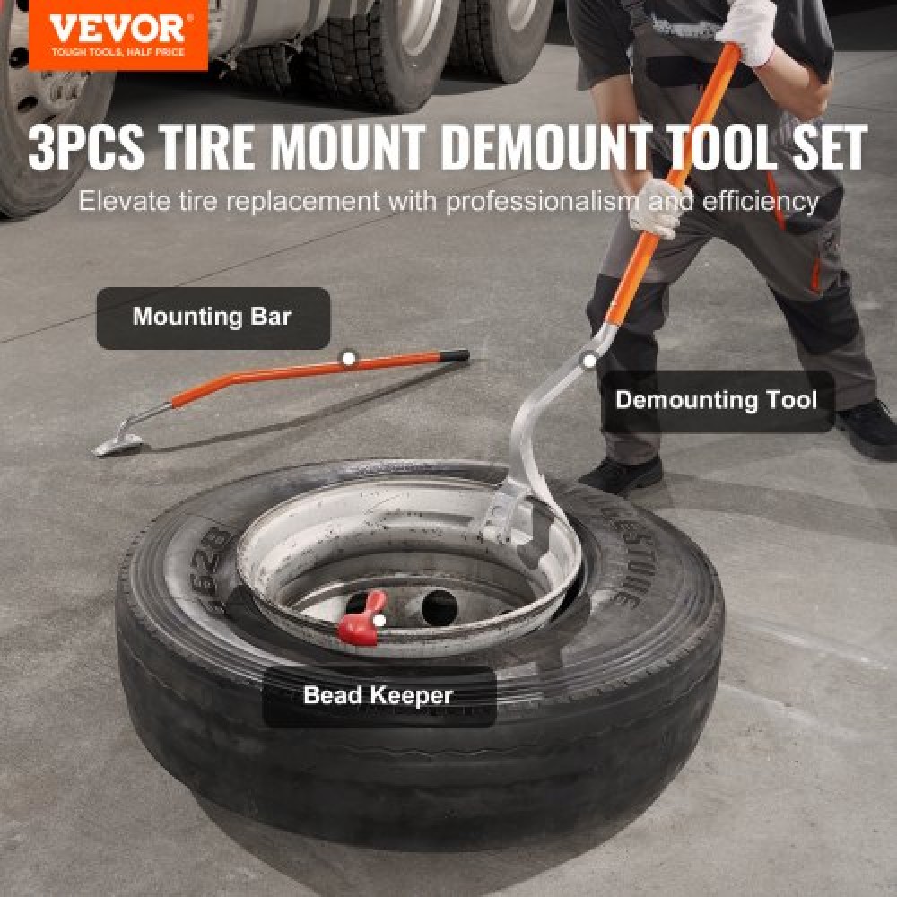 Ελαστικό VEVOR Truck Changer Mount Mount 57,1-62,2 cm Radial Bias Ply/Tubeless