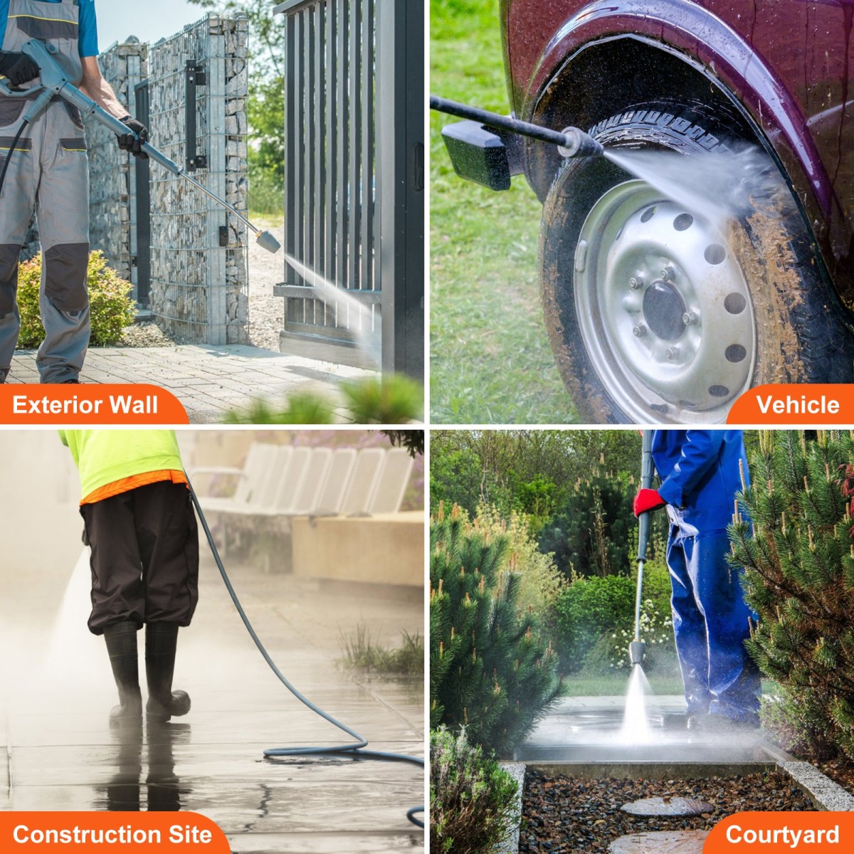 Αντλία VEVOR Pressure Washer, 19 mm Shaft Horizontal, 3400 PSI, 2.5GPM, Ανταλλακτικό κιτ αντλιών ηλεκτρικού πλυσίματος, Αντλία πλύσης ανταλλακτικών, Συμβατό με Honda, Simpson, RYOBI, Briggs & Stratton, Subaru, Craftsman