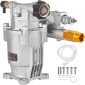 Αντλία VEVOR Pressure Washer, 19 mm Shaft Horizontal, 3400 PSI, 2.5GPM, Ανταλλακτικό κιτ αντλιών ηλεκτρικού πλυσίματος, Αντλία πλύσης ανταλλακτικών, Συμβατό με Honda, Simpson, RYOBI, Briggs & Stratton, Subaru, Craftsman