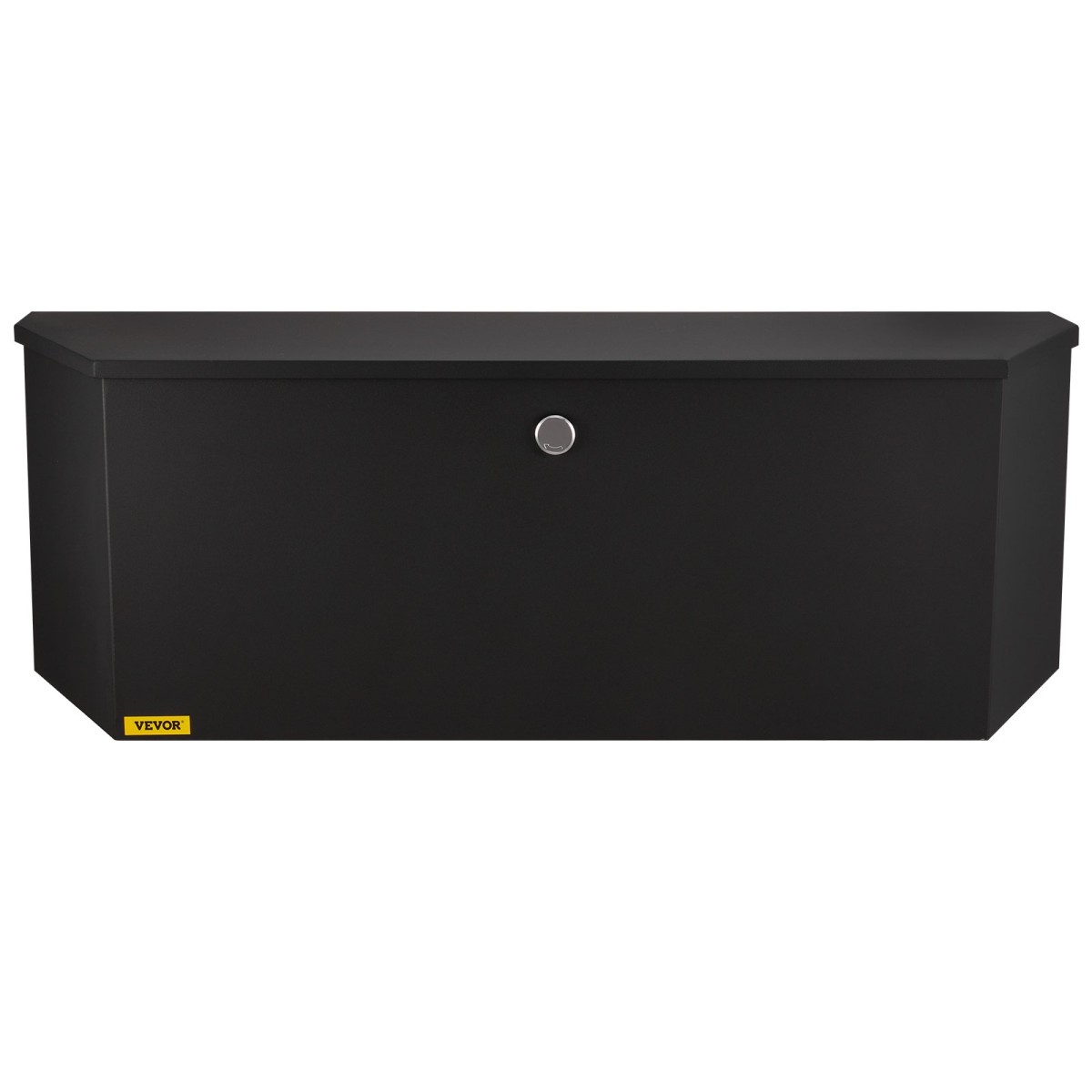 VEVOR Trailer Tongue Box, 914 x 314 x 305 mm Steel Trailer Tongue Tool Box, Βαριά Duty Storage Organizer με κλειδαριά και κλειδιά, βοηθητικό κιβώτιο εργαλείων για κρεβάτι Pickup Truck, RV, SUV, Off-Road Vehicle, Μαύρο