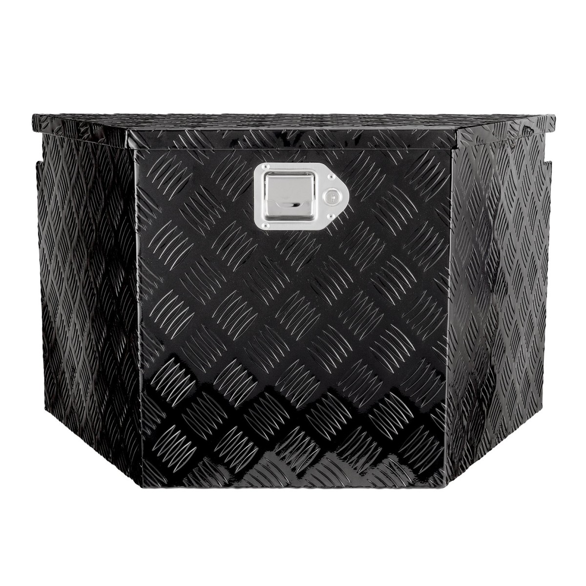 VEVOR Trailer Tongue Box, Αλουμίνιο Diamond Plate Tongue Box Chest, Heavy Duty Trailer Box Storage with Lock and Keys, Utility Trailer Tongue Box for Pickup Truck, RV, Trailer, 99,1 x 41,9 x 30,5 cm