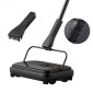 Sweeper χαλιών VEVOR, 20 cm Sweeping Paths, Floor Sweeper Manual Non Electric, 300 ml Dustbin χωρητικότητας με χτένα για χαλιά οικιακού γραφείου Επιφάνειες σκληρού ξύλου Ξύλινα πατώματα Laminate, Καθαρίζει τη σκόνη τρίχες κατοικίδιων