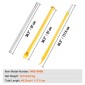 VEVOR Tire Bead Breaker Slide Hammer, μήκους 117,6 cm Heavy Duty Steel Tire Bead Breaker, Portable Tire Changing Sliding Impact for Car Truck Trailer Tire Removal