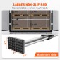 VEVOR Cargo Bar, Ratcheting Cargo Bar Ρυθμιζόμενη από 89" έως 104", Steel Stabilizer Cargo Bar βαρέως τύπου με χωρητικότητα 309 lbs, Μπάρα φόρτωσης κρεβατιού φορτηγού για κρεβάτι φορτηγού, ρυμουλκούμενο, ημιρυμουλκούμενο (4 τεμ.)