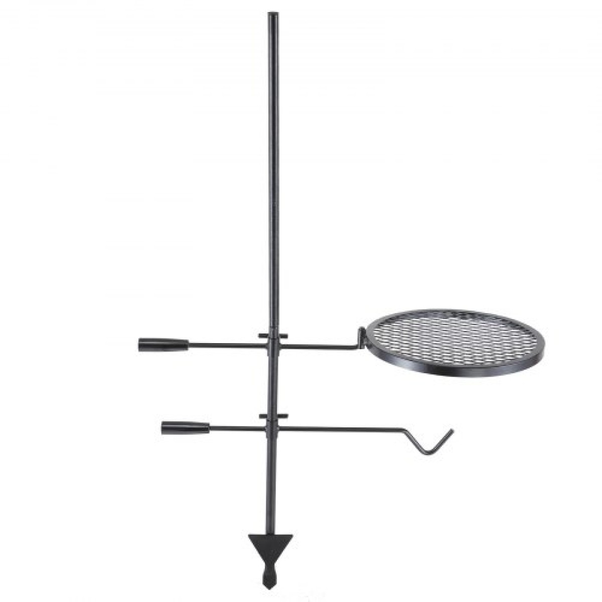 Ρυθμιζόμενη σχάρα μαγειρέματος VEVOR Swivel Campfire Grill Heavy Duty Steel Open Fire Cooking Σχάρα