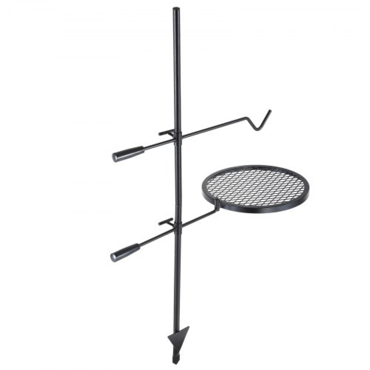 Ρυθμιζόμενη σχάρα μαγειρέματος VEVOR Swivel Campfire Grill Heavy Duty Steel Open Fire Cooking Σχάρα