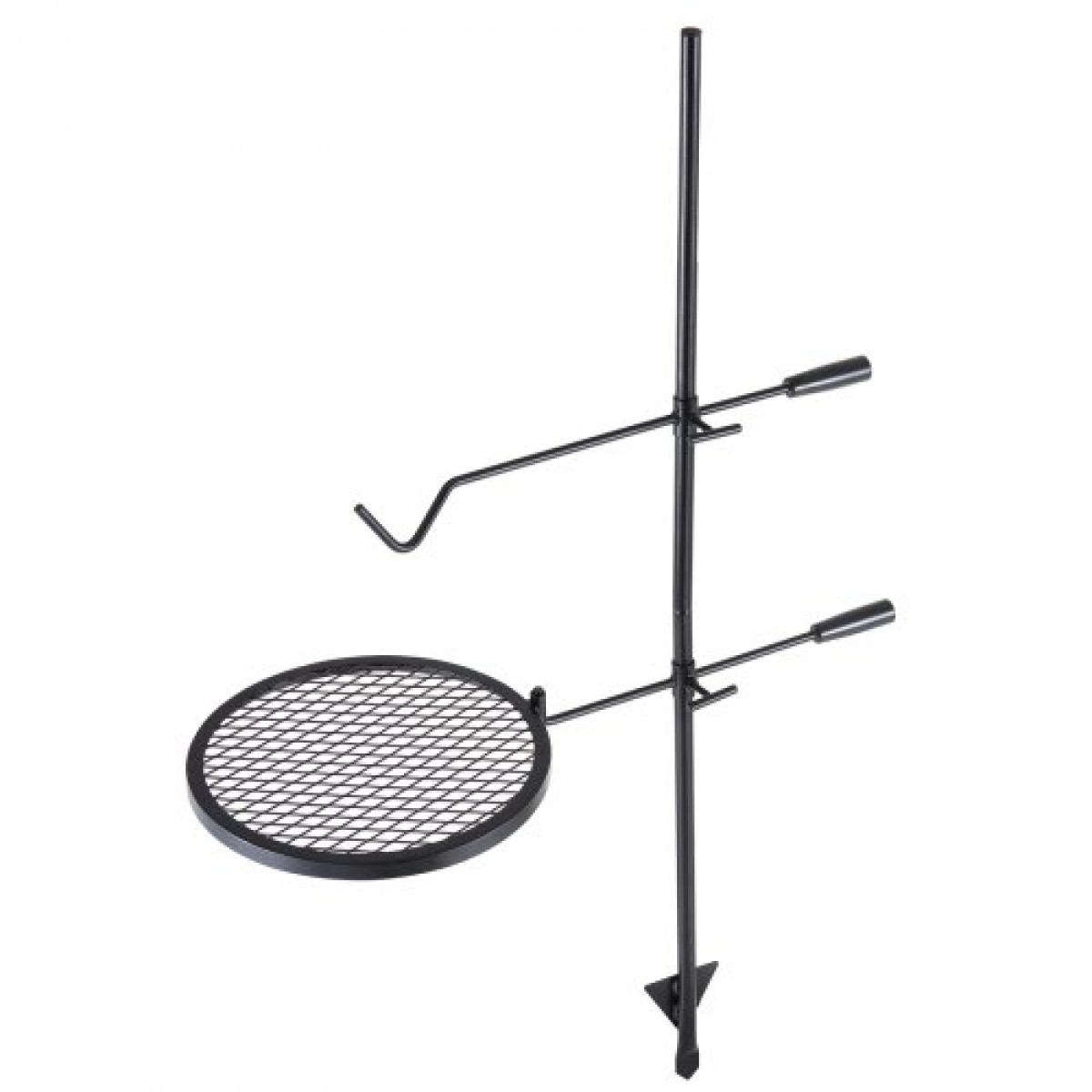 Ρυθμιζόμενη σχάρα μαγειρέματος VEVOR Swivel Campfire Grill Heavy Duty Steel Open Fire Cooking Σχάρα