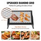 VEVOR Πτυσσόμενη ψησταριά Campfire Φορητή ψησταριά Camping Fire Pit Steel Υπαίθριο πικνίκ μπάρμπεκιου