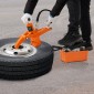 VEVOR Hydraulic Tire Bead Breaker 10000 PSI Foot Pump for Tractor Truck Tire