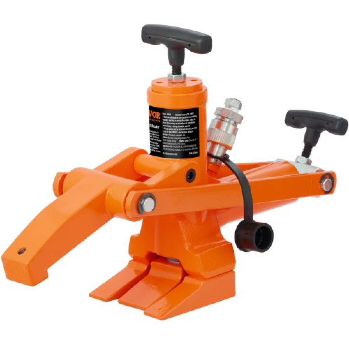 VEVOR Hydraulic Tire Bead Breaker 10000 PSI Foot Pump for Tractor Truck Tire