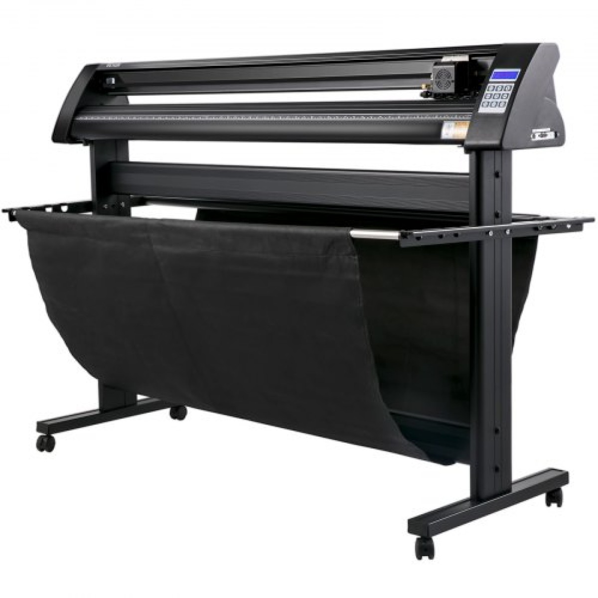 VEVOR Vinyl Cutter, 1350mm Vinyl Plotter, LED Screen Plotter Cutter, Ημιαυτόματο ενσωματωμένο οπτικό μάτι, συμβατό με λογισμικό SignMaster για σύστημα Windows με βάση