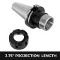 VEVOR Σετ Collet 5 ΤΕΜ., CAT40 ER32 Collet Chuck, για CNC Μηχανή Χαρακτικής & Εργαλείο Τόρνου φρεζαρίσματος (CAT40 ER32)