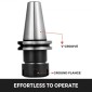 VEVOR Σετ Collet 5 ΤΕΜ., CAT40 ER32 Collet Chuck, για CNC Μηχανή Χαρακτικής & Εργαλείο Τόρνου φρεζαρίσματος (CAT40 ER32)
