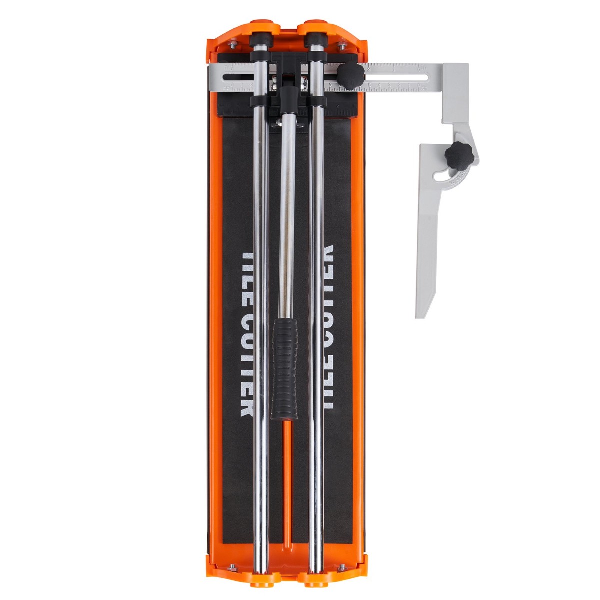 VEVOR 430mm Χειροκίνητος κόφτης πλακιδίων για τοίχους & γυαλισμένα πλακάκια, διπλές ράγες για ακριβή κοπή, τροχός καρβιδίου βολφραμίου, αντιολισθητική λαβή, ράβδος πίεσης αντιμετατόπισης, ακριβείς κοπές για επαγγελματίες και αρχάριους