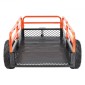 VEVOR Heavy Duty Steel ATV Dump Trailer, 680 kg Χωρητικότητα φόρτωσης 0,43 κυβικά μέτρα, ρυμουλκούμενο πίσω από αμαξίδιο κήπου, με αφαιρούμενα πλαϊνά και 2 ελαστικά, για χλοοκοπτικά, τρακτέρ, ATV, UTV