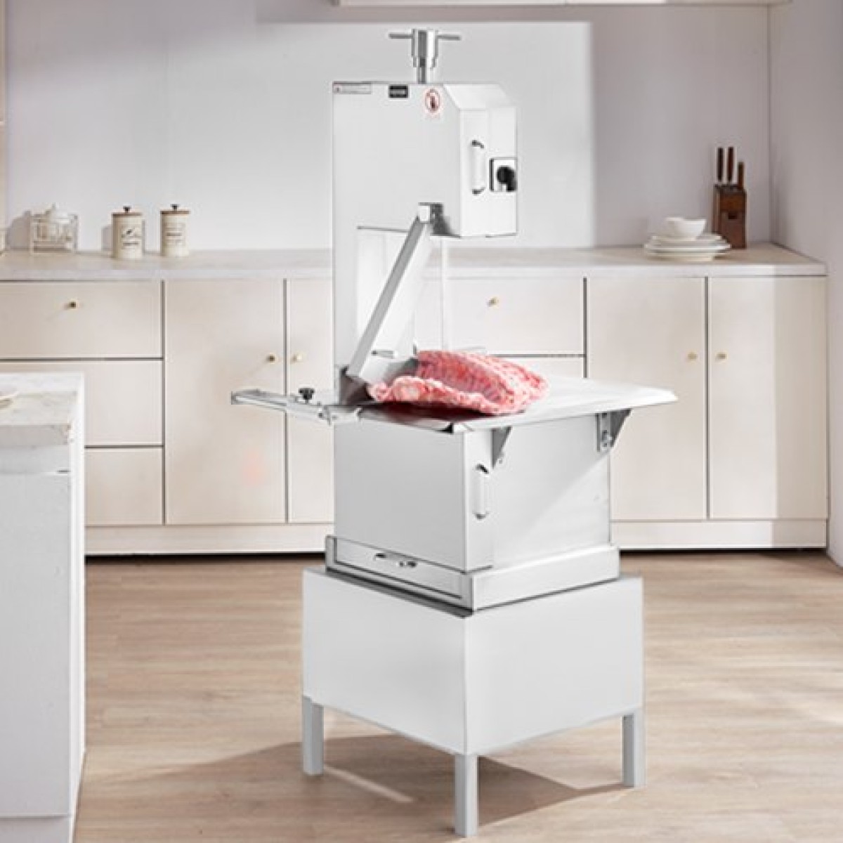 VEVOR 2200W Επαγγελματικό Ηλεκτρικό Πριόνι Κρέατος Ανοξείδωτο Πριόνι για κόκκαλα