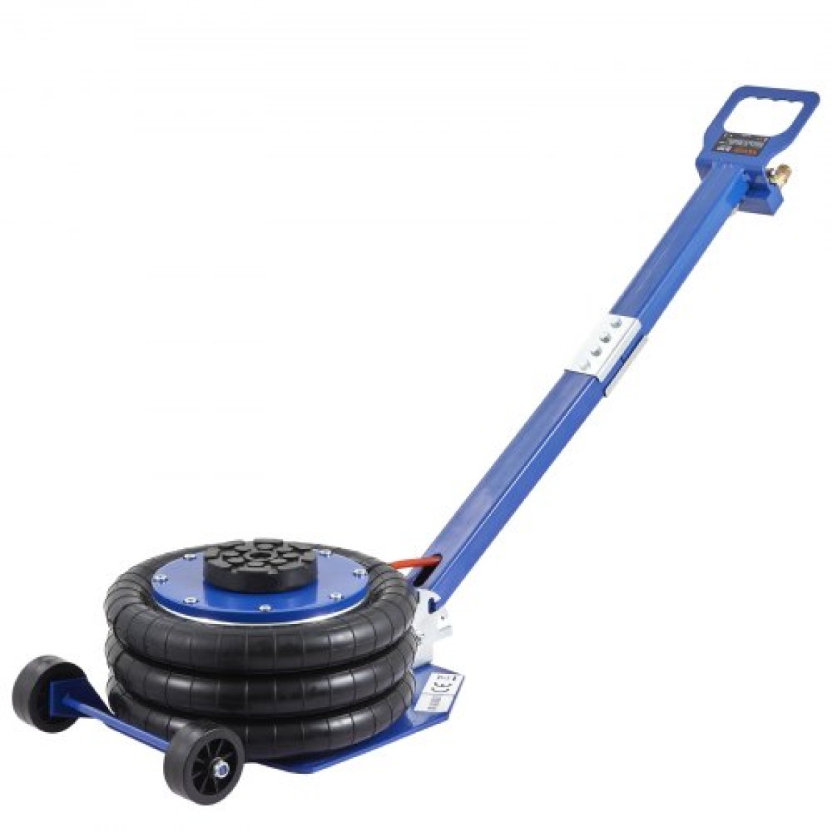 VEVOR Air Jack, 3 Ton/3000 kg Air Jack Triple Bag Air Jack, Airbag Jack με έξι χαλύβδινους σωλήνες, ανύψωση έως 44,9cm, 3-5 s Fast Lifting Pneumatic Jack, με ρυθμιζόμενες μακριές λαβές για αυτοκίνητα, γκαράζ, επισκευή (Μπλε)