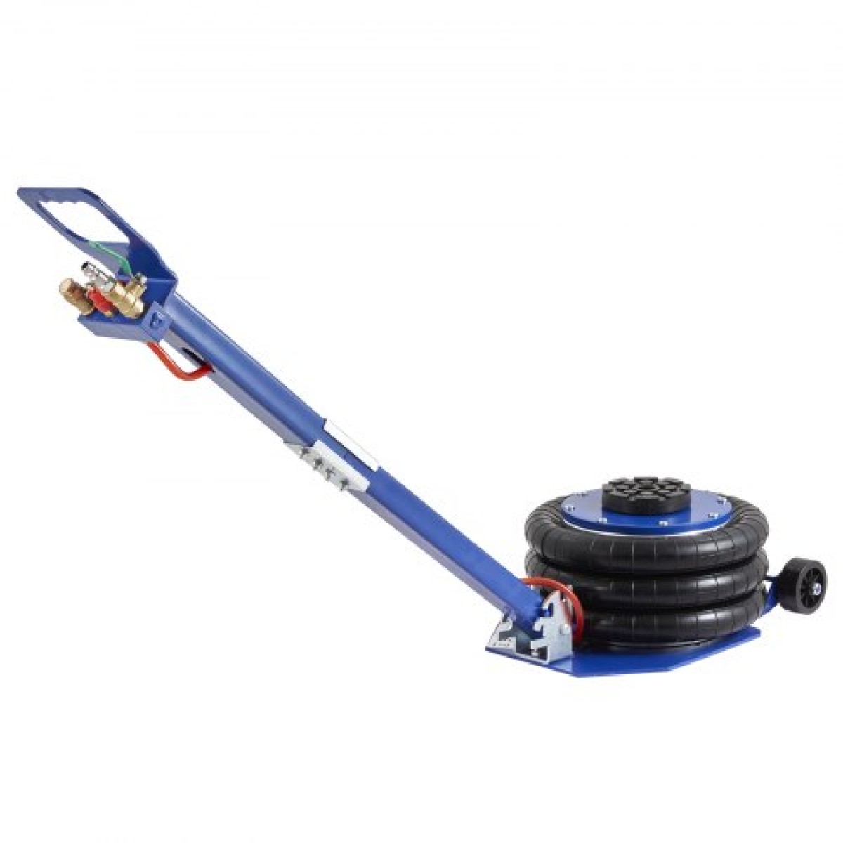 VEVOR Air Jack, 3 Ton/3000 kg Air Jack Triple Bag Air Jack, Airbag Jack με έξι χαλύβδινους σωλήνες, ανύψωση έως 44,9cm, 3-5 s Fast Lifting Pneumatic Jack, με ρυθμιζόμενες μακριές λαβές για αυτοκίνητα, γκαράζ, επισκευή (Μπλε)