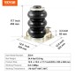 VEVOR Air Jack, 3 Ton/6600 lbs Triple Bag Air Jack, Air Bag Lift έως 450 mm, 3-5S Fast Lifting Pneumatic Jack, με πλαϊνές λαβές για αυτοκίνητα, γκαράζ, επισκευή (Λευκό)