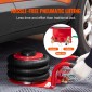 VEVOR Triple Bag Air Jack 3 Ton/6600 lbs Πνευματικός γρύλος για ανύψωση SUV αυτοκινήτου