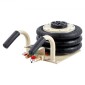 VEVOR Air Jack, 3 Ton/6600 lbs Triple Bag Air Jack, Airbag Jack με έξι χαλύβδινους σωλήνες, ανύψωση έως 17,7 ίντσες/450 mm, 3-5 s Fast Lifting Pneumatic Jack, με πλευρικές λαβές για αυτοκίνητο, γκαράζ, επισκευή (Λευκό)