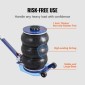 VEVOR Air Jack, 5 Ton/11000 lbs Triple Bag Air Jack, Airbag Jack with Six Steel Pipes, Lift up to 18,5 inch/470 mm, Fast Lifting Pneumatic Jack 3-5 s, με ρυθμιζόμενη λαβή για αυτοκίνητο, γκαράζ, επισκευή
