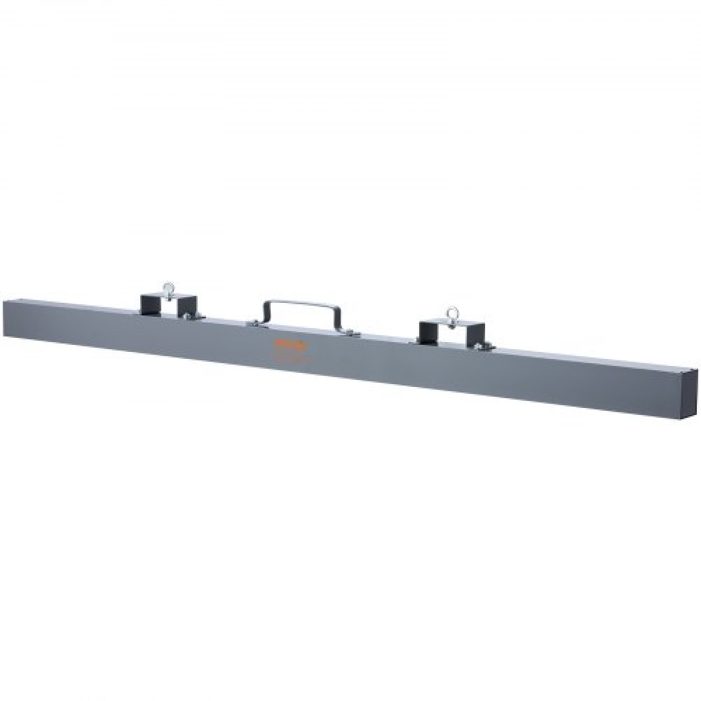 VEVOR Hanging Magnetic Sweeper Pickup Tool, 120lbs Nail Hang-Type Magnetic Forklift Sweeper, Industrial Grade Magnets Steel Material Hunting Accessories for Picking Up Nails Bolts Iron Chips Metals