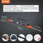 VEVOR 20V Cordless Hedge Trimmer Telescoping Pole Hedge Trimmer Λεπίδα 18 ιντσών