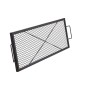 Σχάρα ψησίματος VEVOR X-Marks Fire Pit Grill, Ορθογώνια Σχάρα Μαγειρέματος, Heavy Duty Steel Campfire Grill Grill with Handle & Support X Wire, Φορητά μαγειρικά σκεύη camping για πάρτι έξω, μαύρο 44 ιντσών