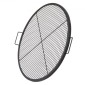 Σχάρα ψησταριάς VEVOR X-Marks Fire Pit, στρογγυλή σχάρα μαγειρέματος, σχάρα ψησίματος από ατσάλι βαρέως τύπου Campfire BBQ με λαβή και σύρμα στήριξης X, φορητό μαγειρικό σκεύος κάμπινγκ για εξωτερικό πάρτι & συγκέντρωση, 36 ιντσών μαύρο