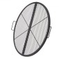 Σχάρα ψησταριάς VEVOR X-Marks Fire Pit Grill, Αναδιπλούμενη στρογγυλή σχάρα μαγειρέματος, Heavy Duty Steel Campfire Grill Grill with Handle and Support X Wire, Φορητά μαγειρικά σκεύη Camping για εξωτερικό πάρτι, 36 ιντσών μαύρο