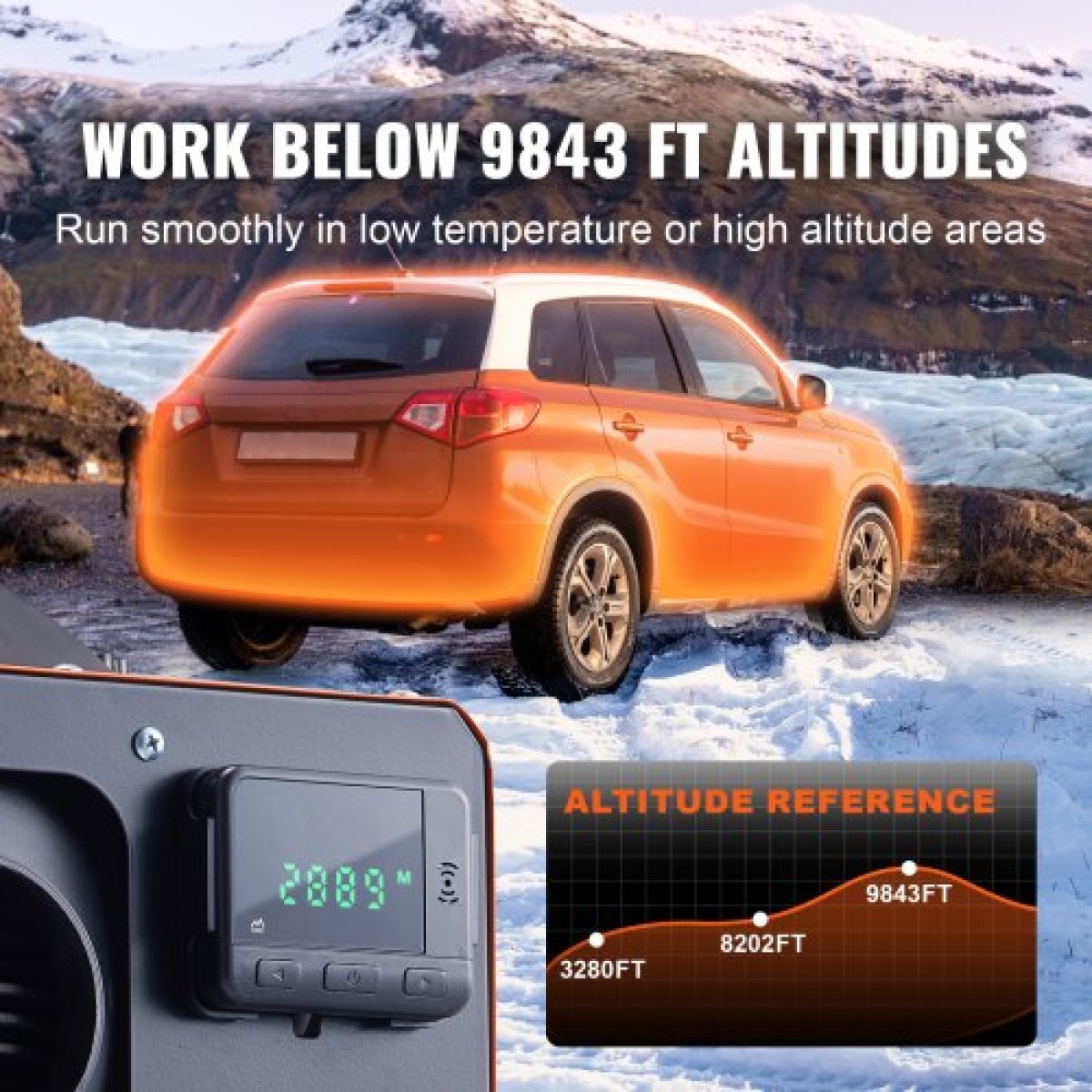 VEVOR Diesel Air Heater All-in-one 12V 5-8KW LCD Τηλεχειριστήριο για αυτοκίνητο RV