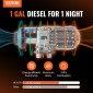 VEVOR Diesel Air Heater All-in-one 12V 5KW Bluetooth App LCD για RV αυτοκινήτου