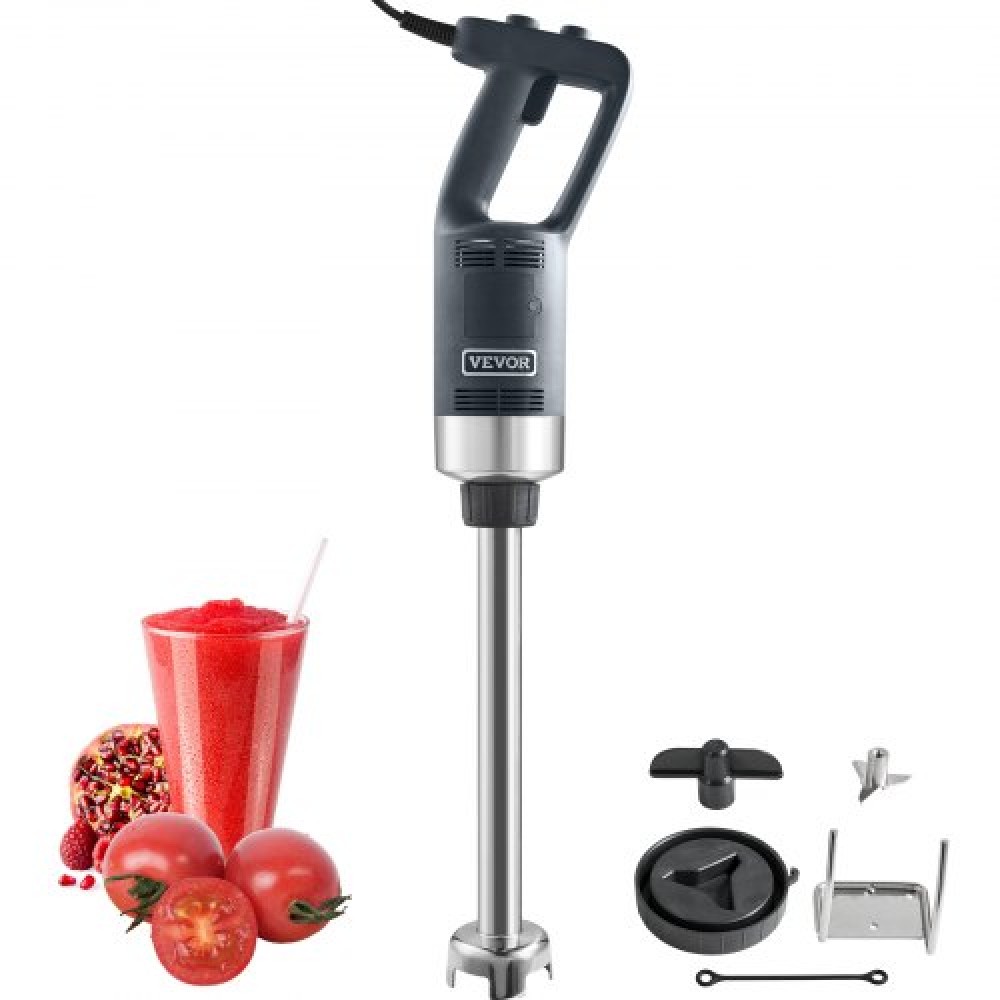 VEVOR Commercial Immersion Blender, 750 Watt Heavy Duty Mixer, Μεταβλητής Ταχύτητας Kitchen Stick Mixer με λεπίδα από ανοξείδωτο ατσάλι 304, φορητό μίξερ πολλαπλών χρήσεων για σούπα, smoothie, πουρέ, βρεφικές τροφές