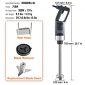 VEVOR Commercial Immersion Blender, 750 Watt Heavy Duty Mixer, Μεταβλητής Ταχύτητας Kitchen Stick Mixer με λεπίδα από ανοξείδωτο ατσάλι 304, φορητό μίξερ πολλαπλών χρήσεων για σούπα, smoothie, πουρέ, βρεφικές τροφές
