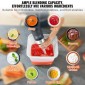 VEVOR Commercial Immersion Blender, 750 Watt Heavy Duty Mixer, Μεταβλητής Ταχύτητας Kitchen Stick Mixer με λεπίδα από ανοξείδωτο ατσάλι 304, φορητό μίξερ πολλαπλών χρήσεων για σούπα, smoothie, πουρέ, βρεφικές τροφές
