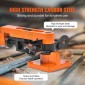 VEVOR Pipe Tube Bender, 9,5mm έως 25,4mm OD Manual Pipe Tube Bender with 7 Bending Dies, 180° Copper Pipes Aluminium Bending Tools for HVAC Air Conditioning Refrigerator Auto Repair