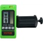 VEVOR Laser Receiver Detector 6004,6 cm Range Green Laser and Red Beam with Clamp