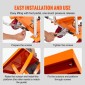 Επιτραπέζιο καρότσι VEVOR Hydraulic Lift, Χωρητικότητα 1100 lbs Ύψος ανύψωσης 35,4" Χειροκίνητο Τραπέζι ανύψωσης μονής ψαλίδας με 4 τροχούς και αντιολισθητικό μαξιλαράκι, υδραυλικό καρότσι με ψαλίδια για χειρισμό και μεταφορά υλικού