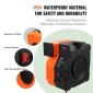 Φουσκωτός ανεμιστήρας VEVOR, 1100W, 1,5 & 1,7 HP Bounce House Blower, Αντλία Commercial Air Blower για φουσκωτά, 3100 RPM Bouncy Castle Electric Fan for Bounce House, Waterslides, Δοκιμασμένο στα πρότυπα UL