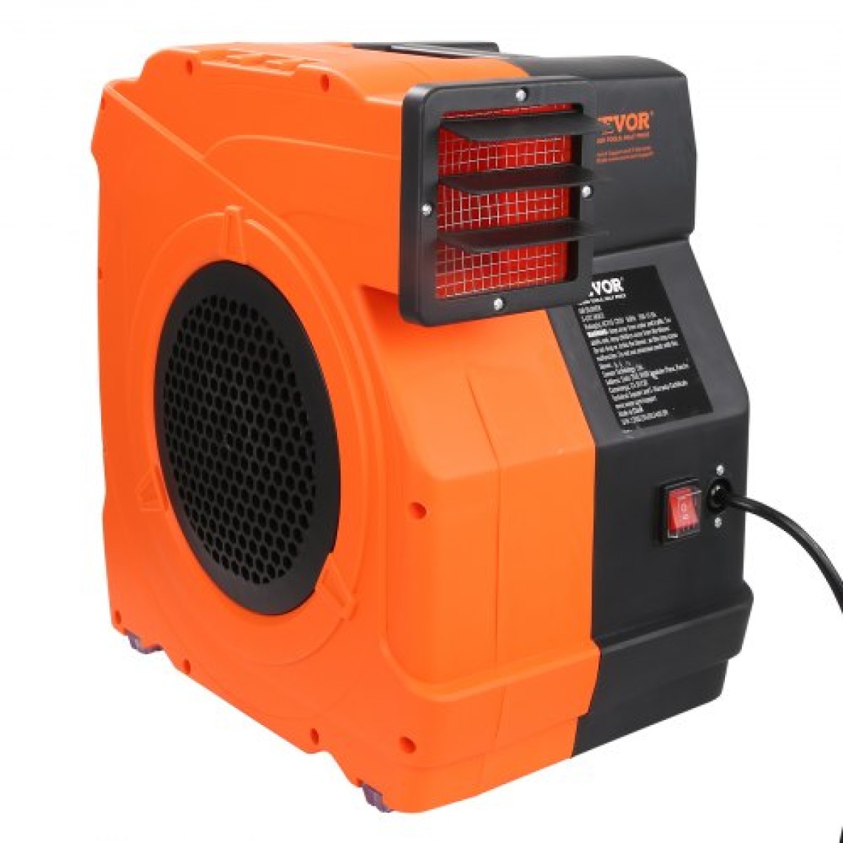 Φουσκωτός ανεμιστήρας VEVOR, 1100W, 1,5 & 1,7 HP Bounce House Blower, Αντλία Commercial Air Blower για φουσκωτά, 3100 RPM Bouncy Castle Electric Fan for Bounce House, Waterslides, Δοκιμασμένο στα πρότυπα UL