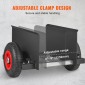 VEVOR Panel Dolly 272 kg Καροτσάκι πόρτας γυψοσανίδας Dolly με πνευματικό τροχό 20,32 cm
