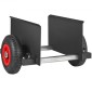 VEVOR Panel Dolly 272 kg Καροτσάκι πόρτας γυψοσανίδας Dolly με πνευματικό τροχό 20,32 cm
