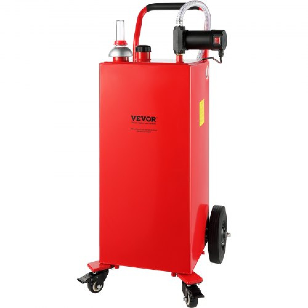 VEVOR 30 Gallon Diesel Caddy, 23,5 L/min, Φορητό δοχείο αποθήκευσης 180W με ηλεκτρικούς τροχούς αντλίας, δοχείο αποθήκευσης μεταφοράς ντίζελ για τροφοδοσία καυσίμου