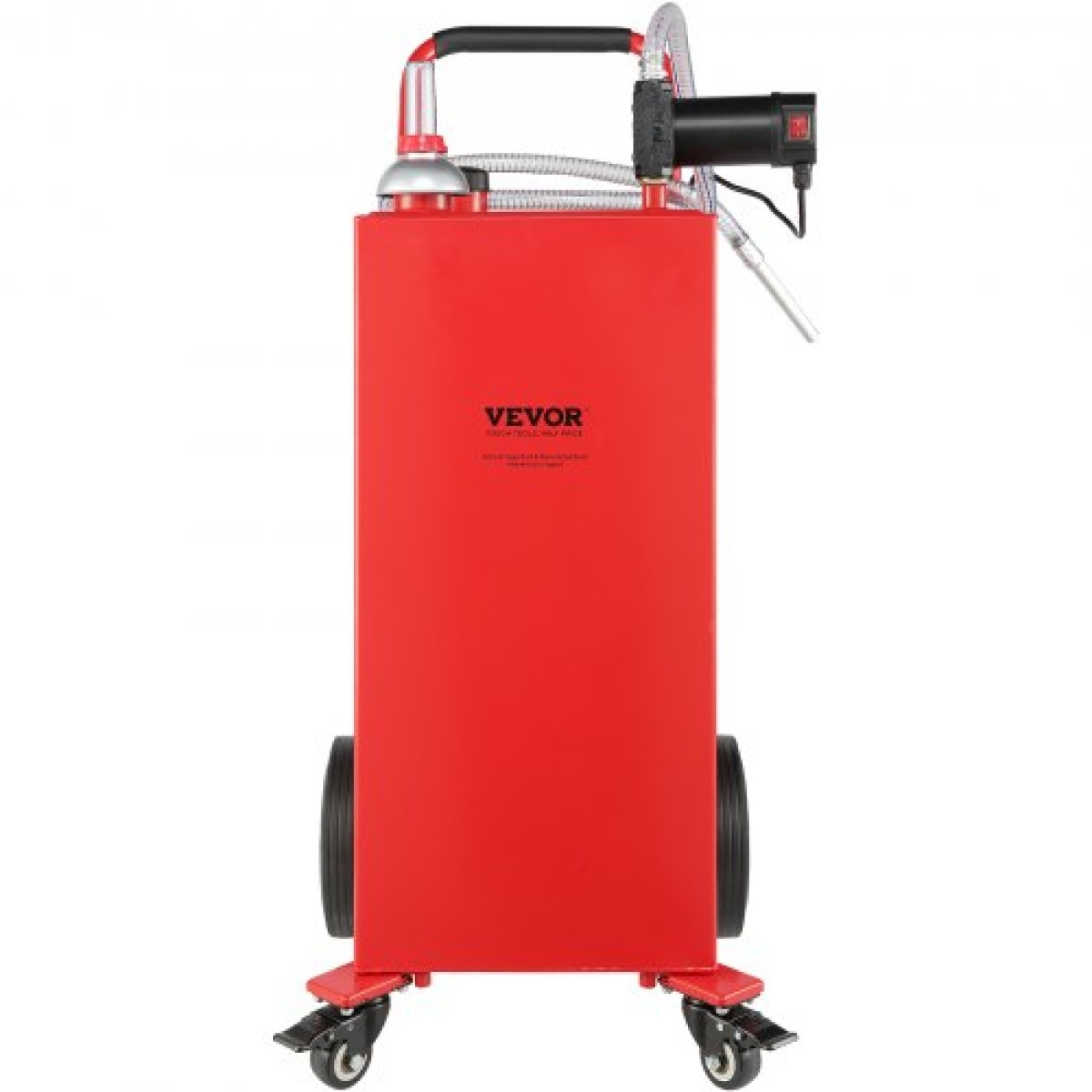 VEVOR 30 Gallon Diesel Caddy, 23,5 L/min, Φορητό δοχείο αποθήκευσης 180W με ηλεκτρικούς τροχούς αντλίας, δοχείο αποθήκευσης μεταφοράς ντίζελ για τροφοδοσία καυσίμου