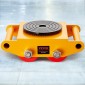 VEVOR Machinery Skate Dolly, 13.200 LBS/6T Industrial Machinery Mover, Heavy Duty Carbon Steel Machinery Moving Skate με 4 τροχούς PU και αντιολισθητικό καπάκι περιστροφής 360° για αποθήκη, εργαστήριο, εργοστάσιο
